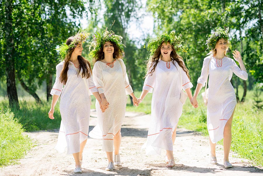 Slavic girls in Sialkot