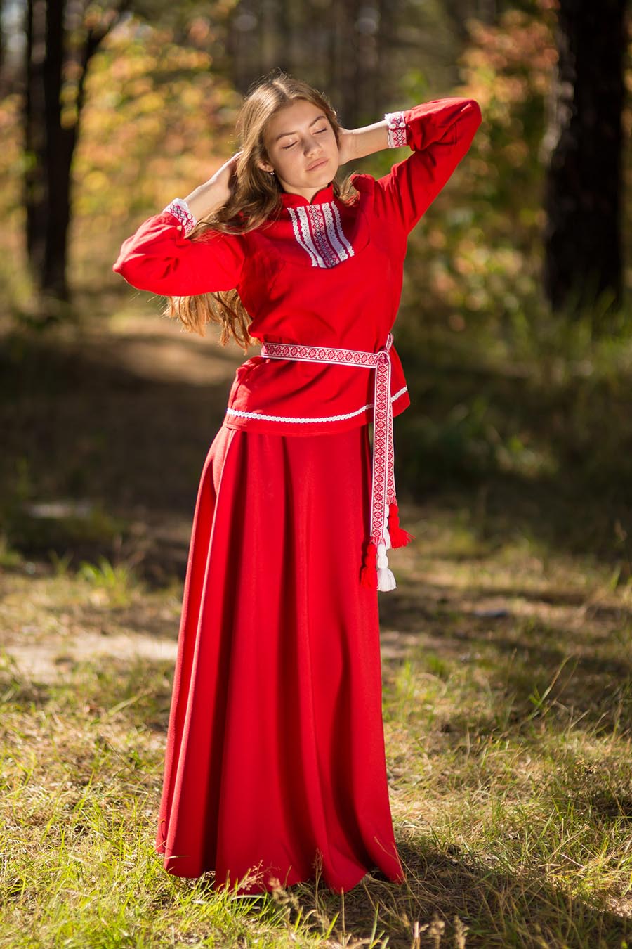 Underwear Women in Slavic costumes in Sialkot