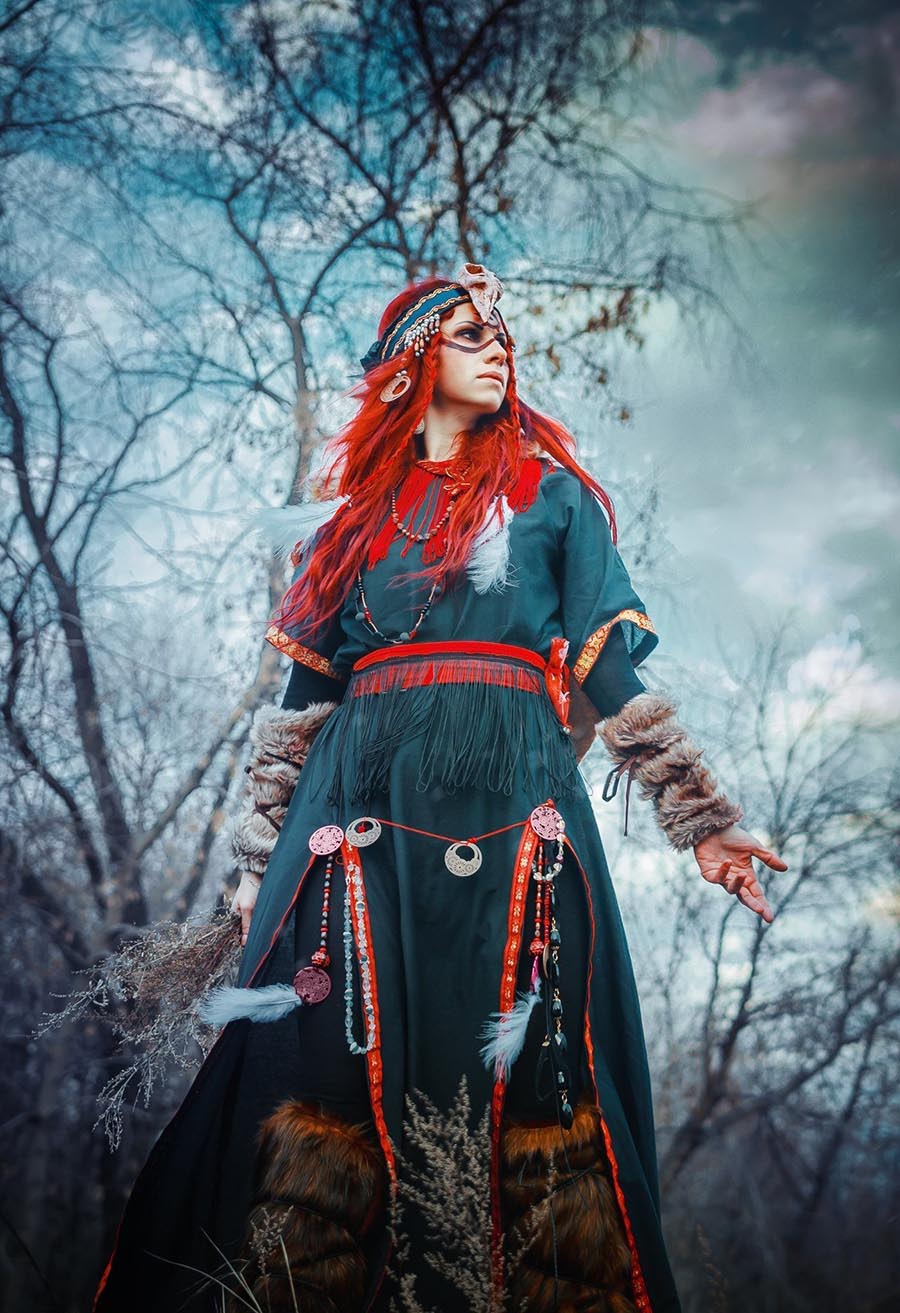 Girls in Slavic costumes underwear in Sialkot